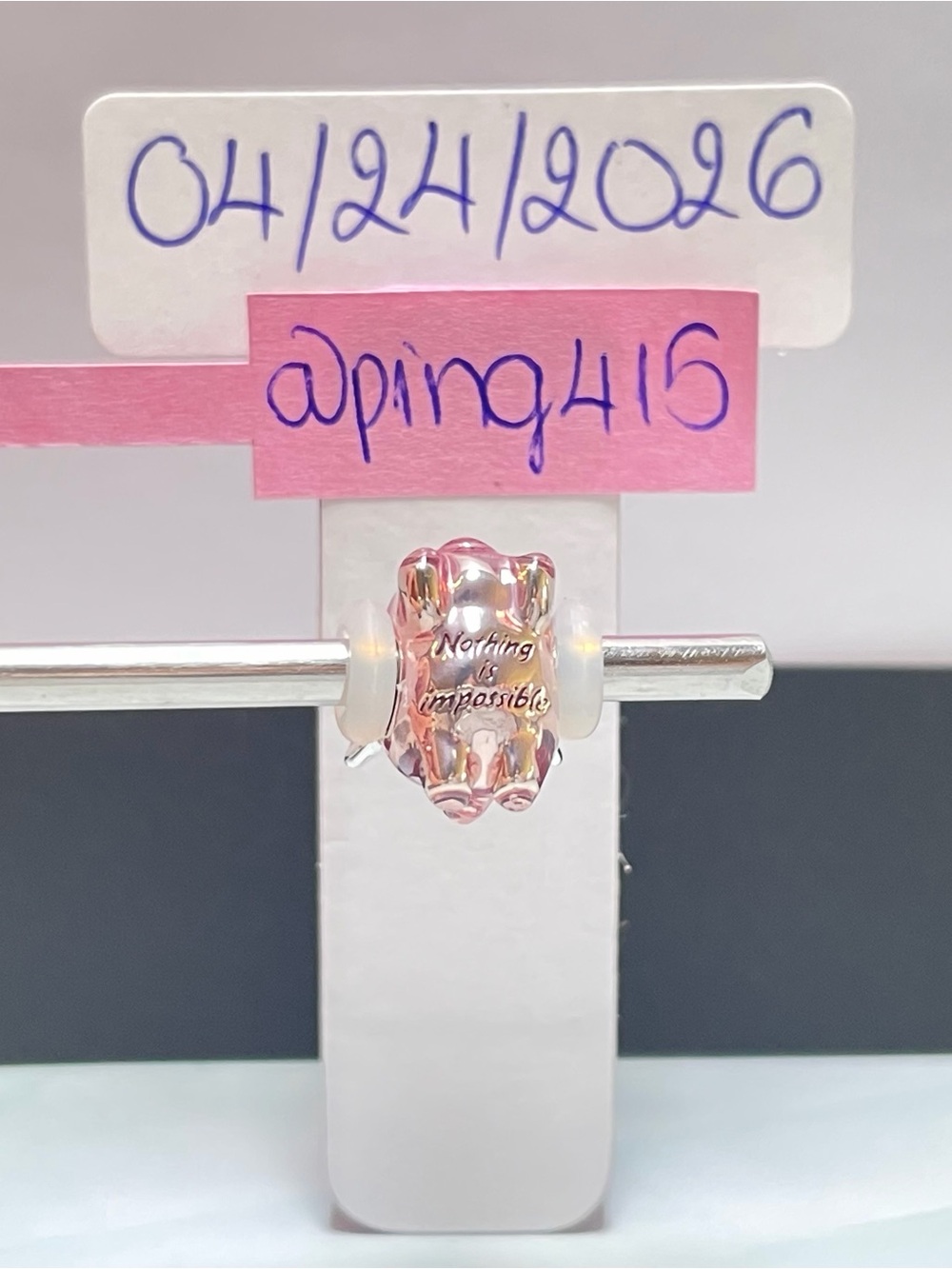 Pandora Flying Unicorn Pig Charm - Picture 6 of 12